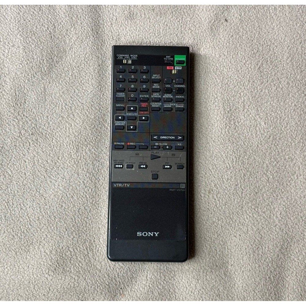 Sony RMT-V575A Remote Commander for SLV-575UC VHS Videocassette Recorder TESTED